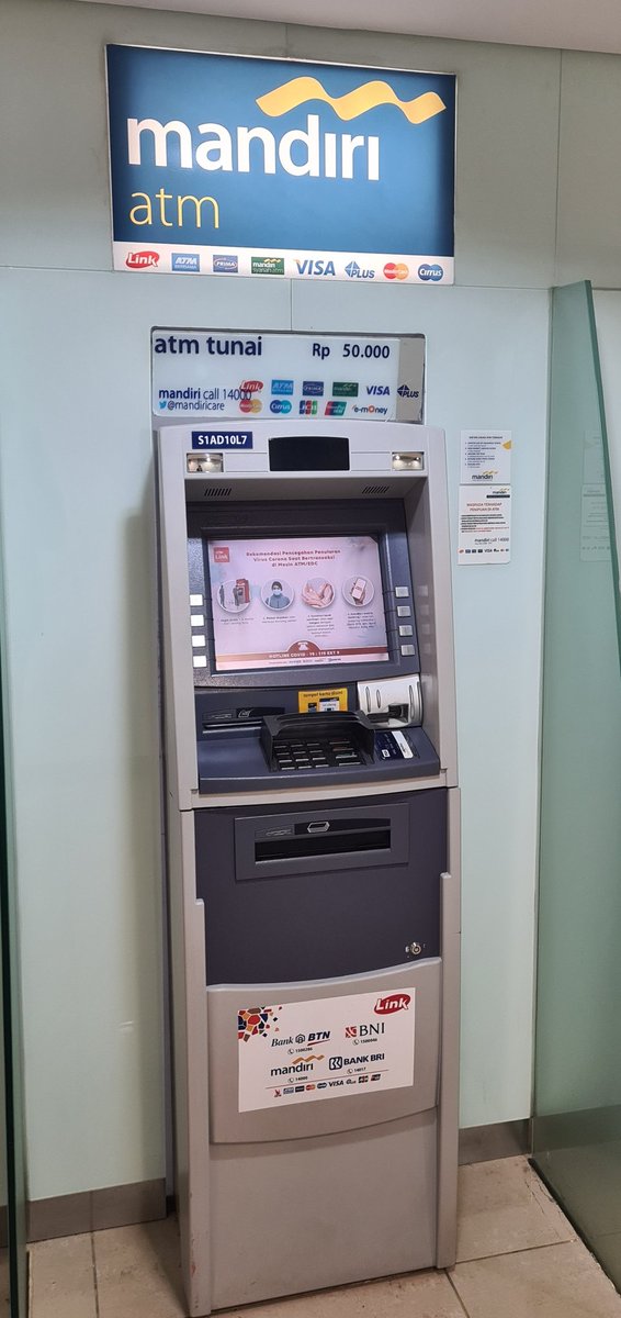 Gambar Atm Mandiri - KibrisPDR