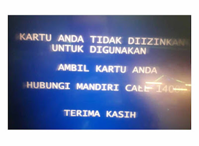 Detail Gambar Atm Mandiri Terblokir Nomer 2