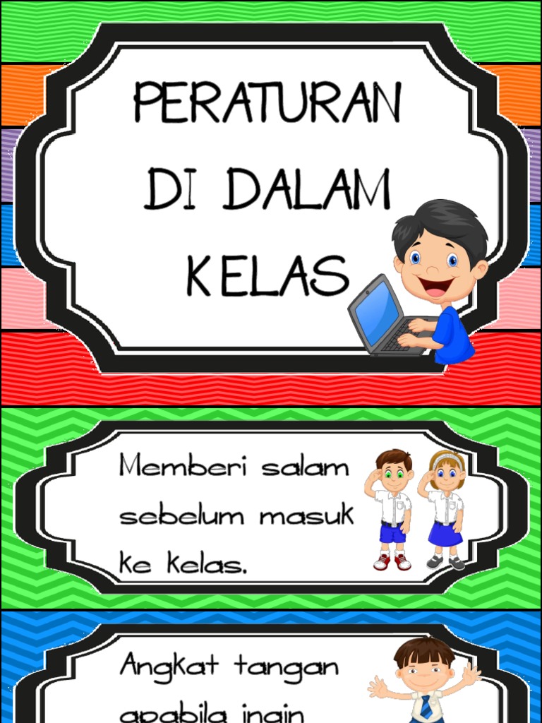 Detail Gambar Aturan Kelas Nomer 16