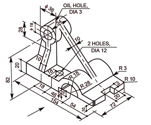 Detail Gambar Autocad 3d Teknik Mesin Nomer 32