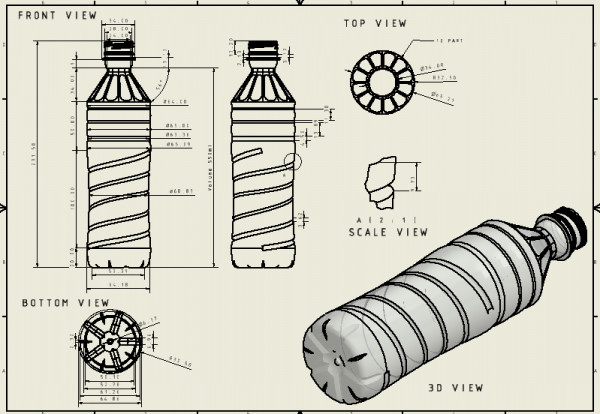 Detail Gambar Autocad 3d Teknik Mesin Nomer 47