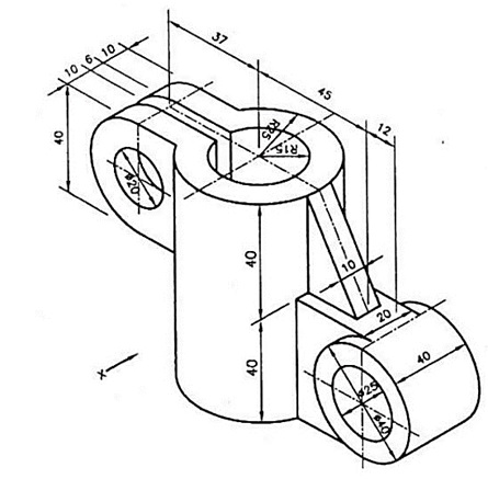 Detail Gambar Autocad 3d Teknik Mesin Nomer 8