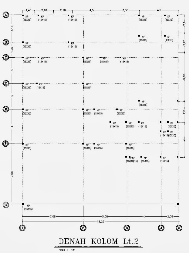 Detail Gambar Autocad Desain Gedung Serbaguna 2 Lantai Nomer 28