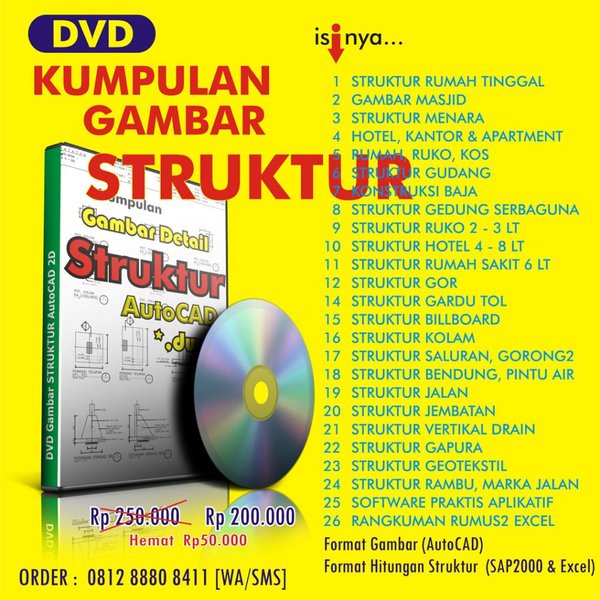 Detail Gambar Autocad Desain Gedung Serbaguna 2 Lantai Nomer 40