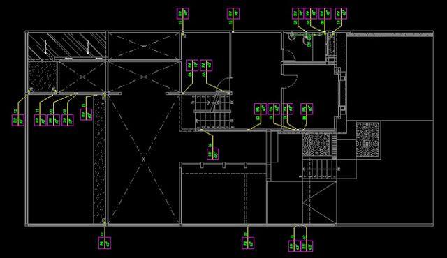 Detail Gambar Autocad Instalasi Listrik Nomer 40