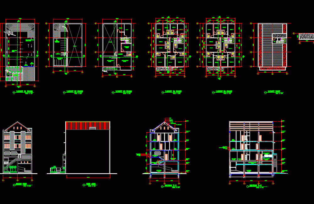 Detail Gambar Autocad Jalan Raya Dwg Nomer 24