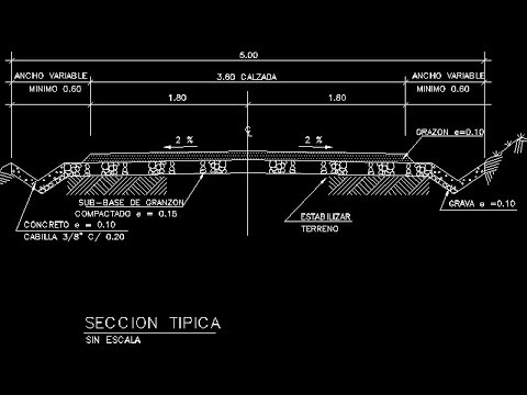 Detail Gambar Autocad Jalan Raya Dwg Nomer 27