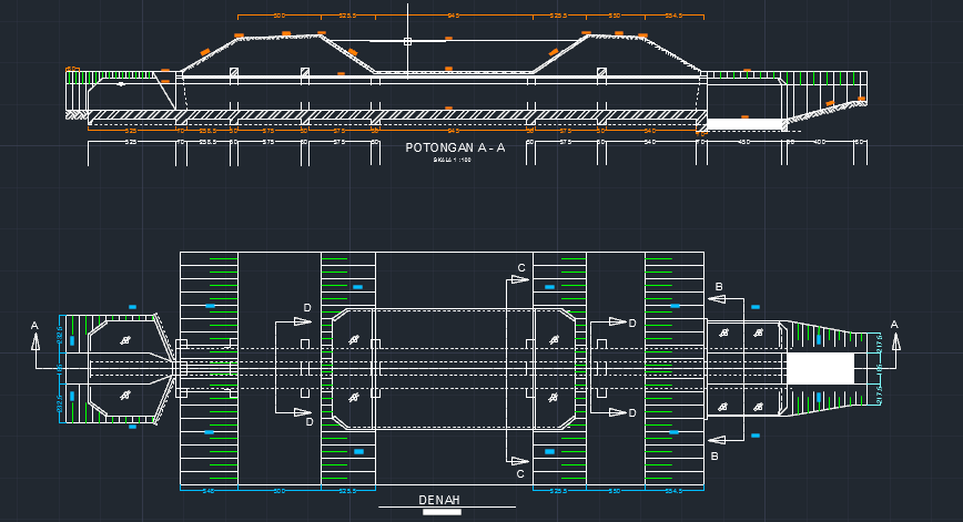 Detail Gambar Autocad Jalan Raya Dwg Nomer 28