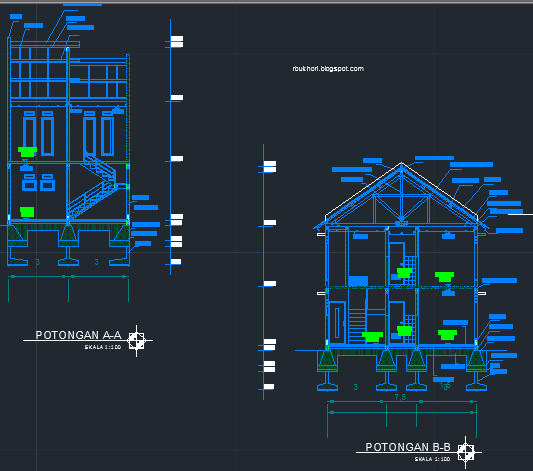 Detail Gambar Autocad Jalan Raya Dwg Nomer 30