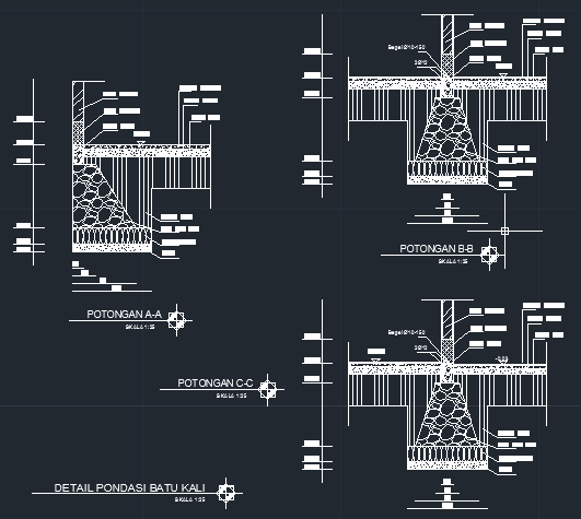 Detail Gambar Autocad Jalan Raya Dwg Nomer 43