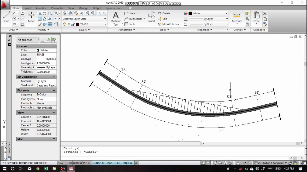 Detail Gambar Autocad Jalan Raya Dwg Nomer 8