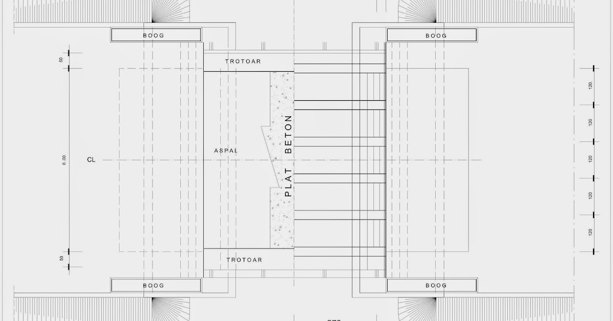 Detail Gambar Autocad Jembatan Beton Nomer 44