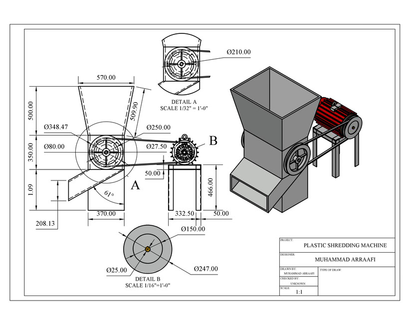 Detail Gambar Autocad Mesin Nomer 2