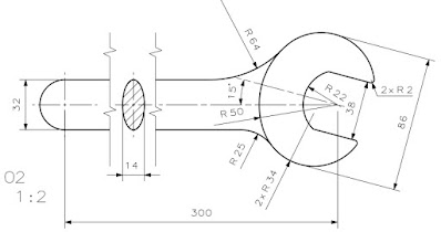 Detail Gambar Autocad Mesin Nomer 30