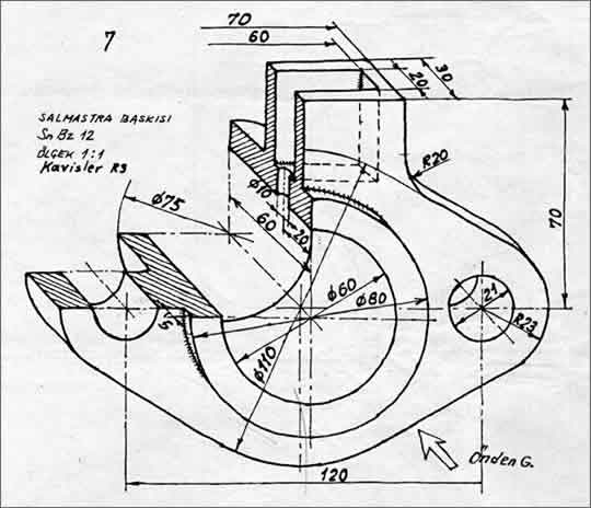 Detail Gambar Autocad Mesin Nomer 36