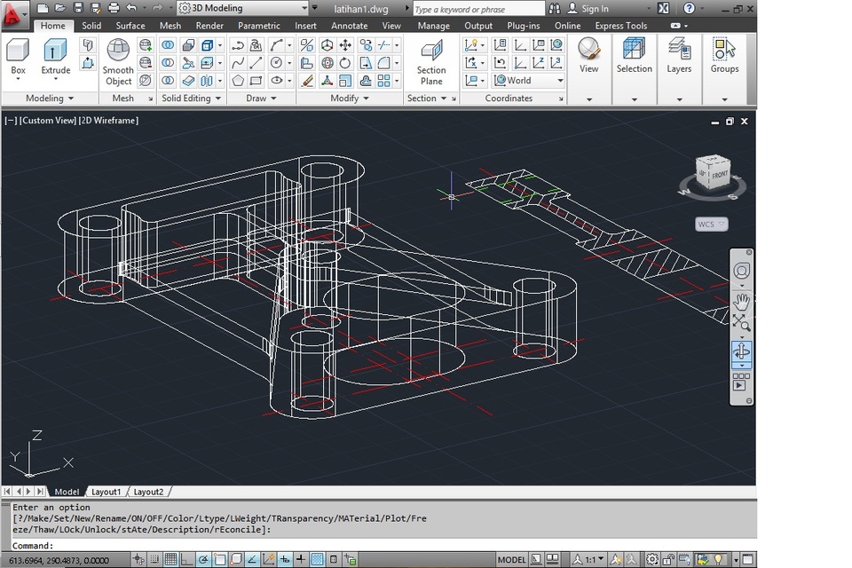 Detail Gambar Autocad Mesin Nomer 6