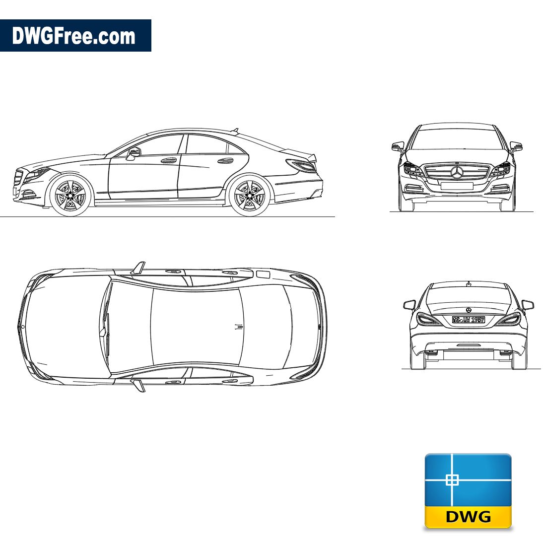 Detail Gambar Autocad Mobil Nomer 24