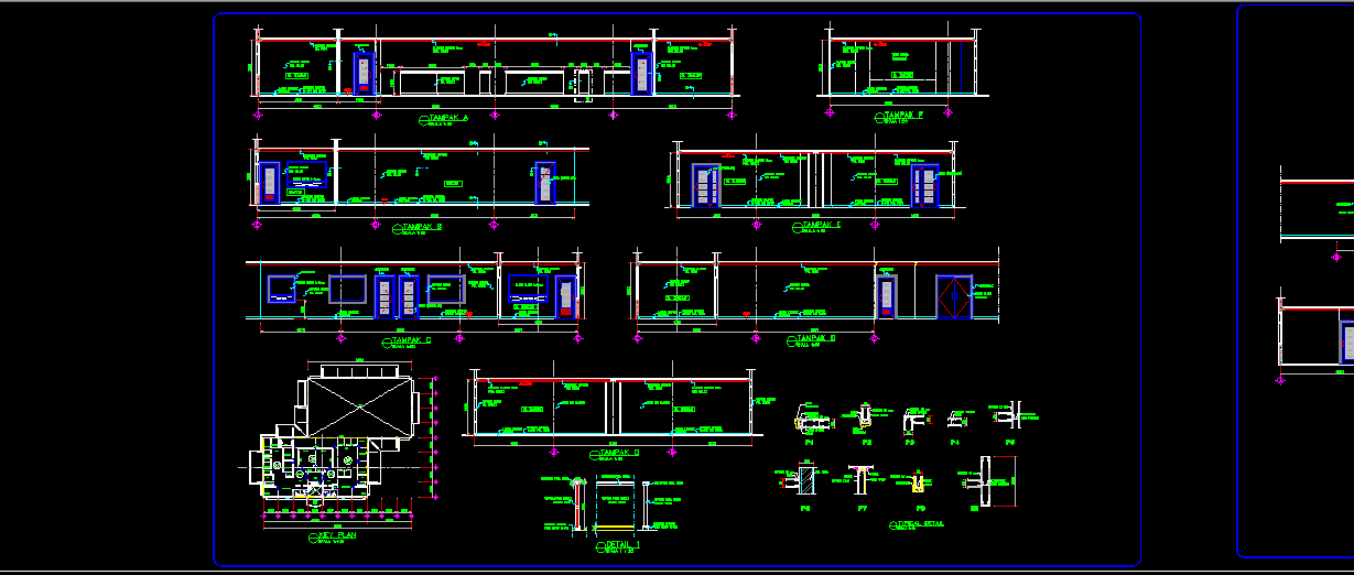 Gambar Autocad Pabrik - KibrisPDR