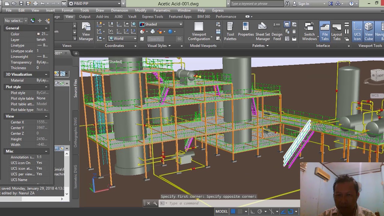 Detail Gambar Autocad Pabrik Nomer 30