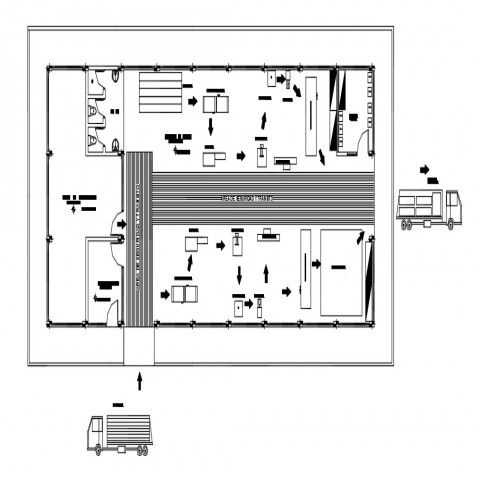 Detail Gambar Autocad Pabrik Nomer 49