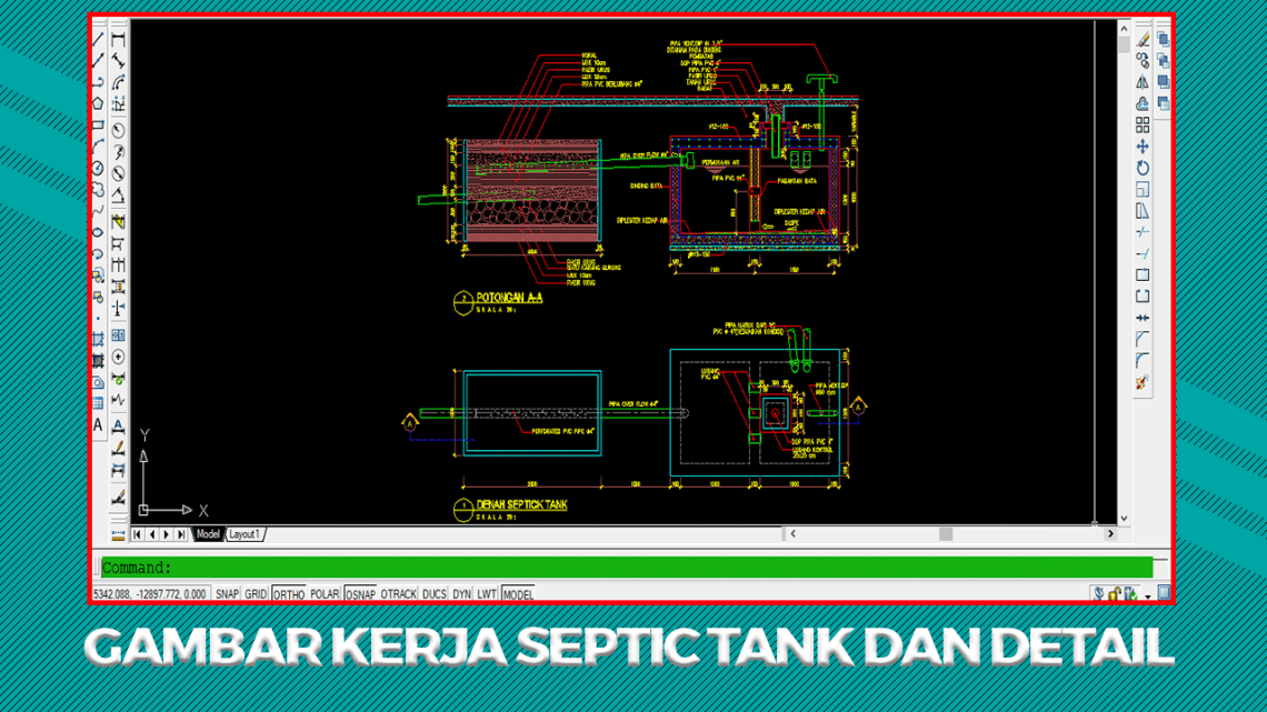 Detail Gambar Autocad Pipa Sni Potongan Nomer 11