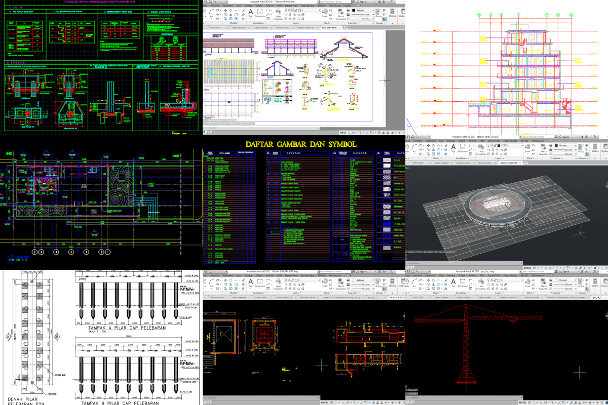 Detail Gambar Autocad Pipa Sni Potongan Nomer 12