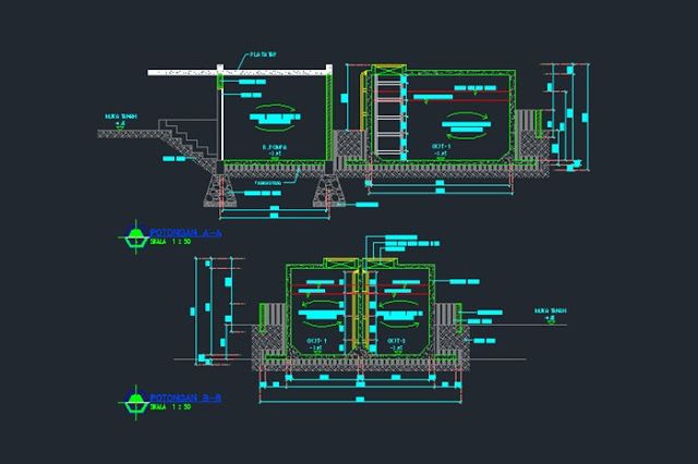 Detail Gambar Autocad Pipa Sni Potongan Nomer 13