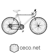 Detail Gambar Autocad Sepeda Motor Dwg Nomer 51