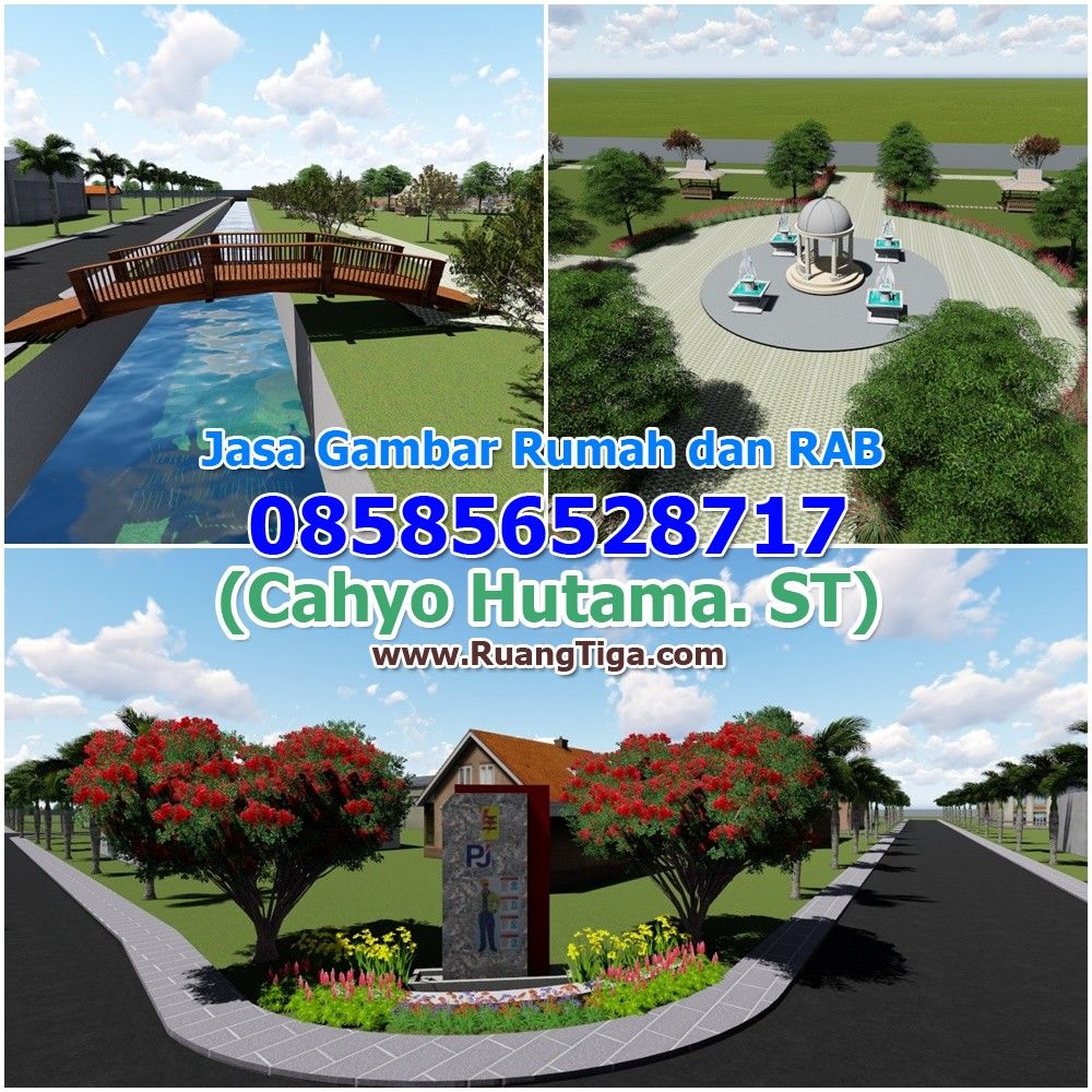 Detail Gambar Autocad Taman Kota Nomer 16