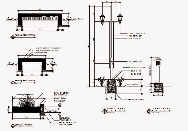 Detail Gambar Autocad Taman Kota Nomer 24