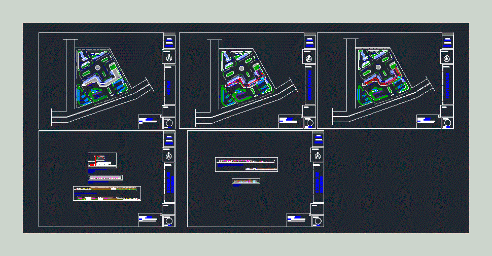 Detail Gambar Autocad Terminal Bus Lengkap Nomer 9