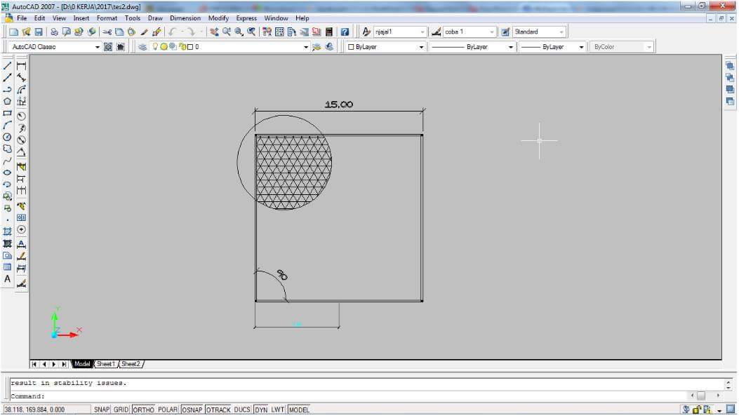 Detail Gambar Autocad Tidak Bisa Diedit Nomer 15