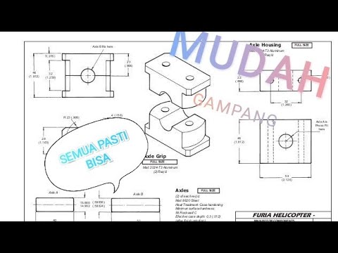 Detail Gambar Autocad Untuk Pemula Nomer 47