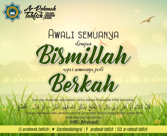 Gambar Awali Dengan Bismillah - KibrisPDR