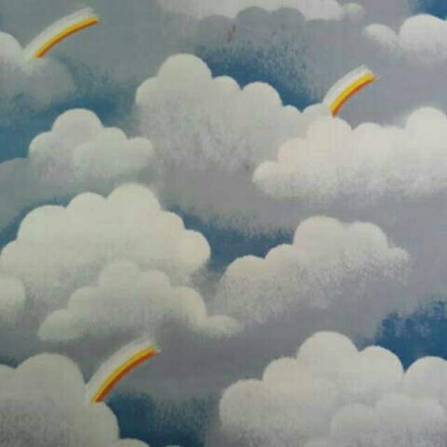 Detail Gambar Awan Dan Pelangi Nomer 32