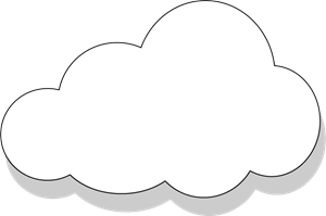 Detail Gambar Awan Vector Nomer 10