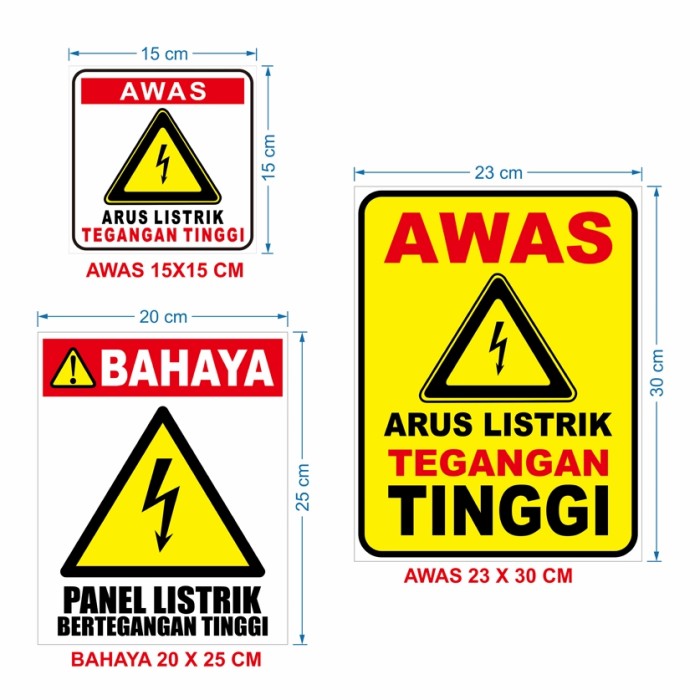 Detail Gambar Awas Listrik Bertegangan Tinggi Nomer 14