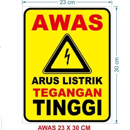 Detail Gambar Awas Listrik Bertegangan Tinggi Nomer 8