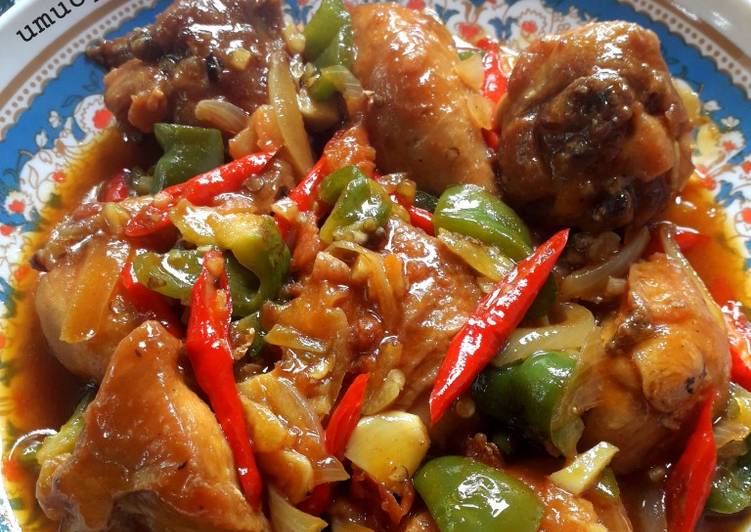 Detail Gambar Ayam Asam Manis Nomer 19