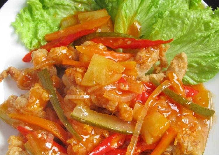 Detail Gambar Ayam Asam Manis Nomer 28