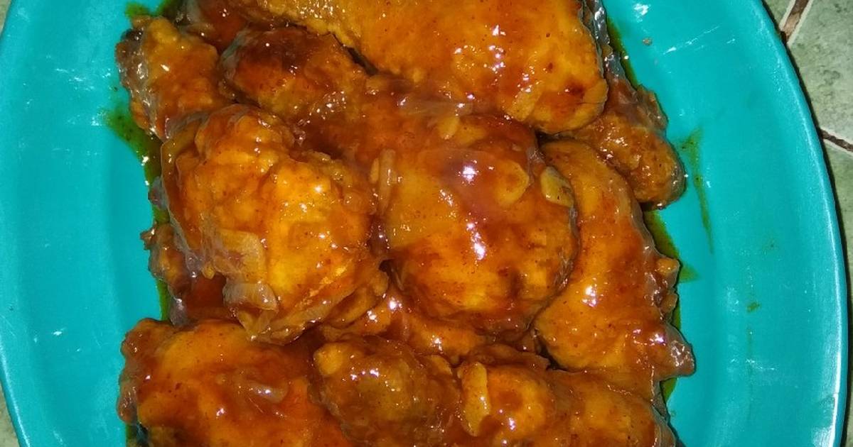 Detail Gambar Ayam Asam Manis Nomer 31