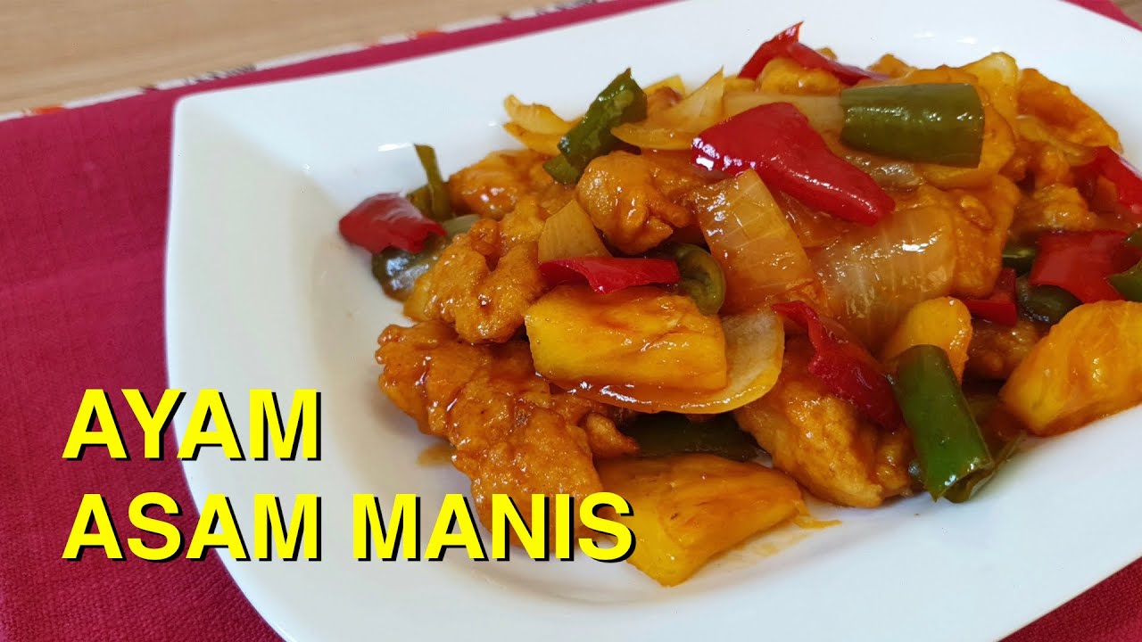 Detail Gambar Ayam Asam Manis Nomer 34