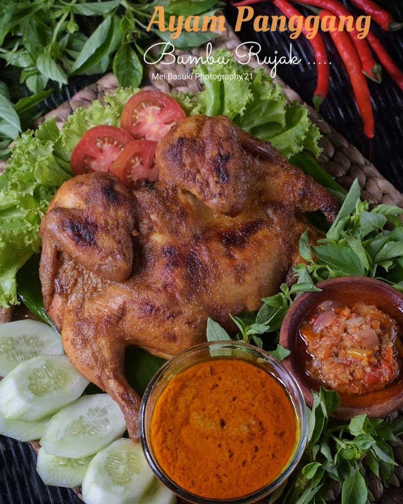 Detail Gambar Ayam Bakar Bumbu Rujak Nomer 29