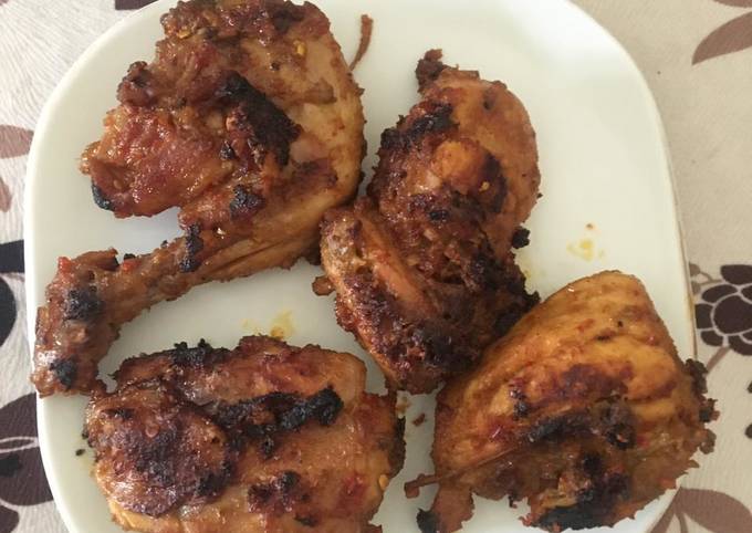 Detail Gambar Ayam Bakar Bumbu Rujak Nomer 37