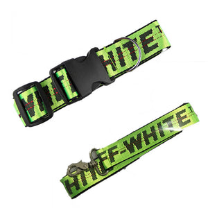 Detail Off White Belt Dog Leash Nomer 3