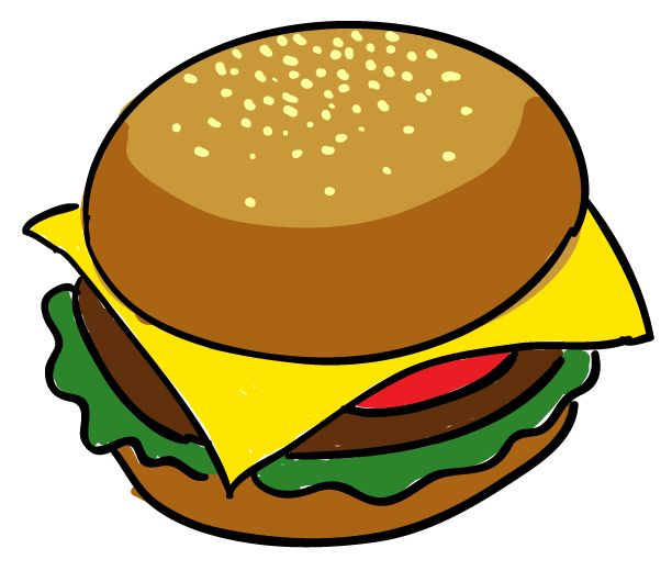 Detail Burger Zeichnen Nomer 8