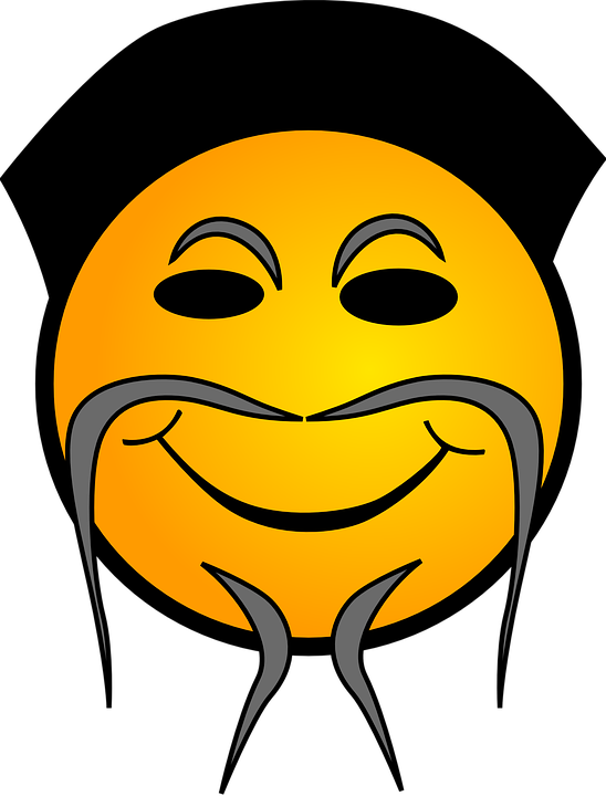 Detail Chinesischer Smiley Nomer 2