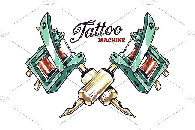 Detail Crown Tattoo Machines Nomer 10
