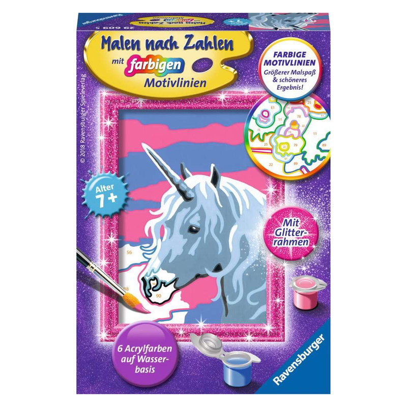 Detail Einhorn Malen Nach Zahlen Nomer 11