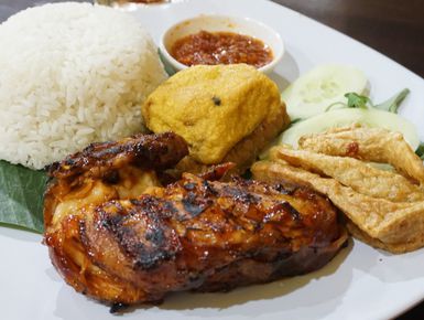 Detail Gambar Ayam Bakar Komplit Nomer 17